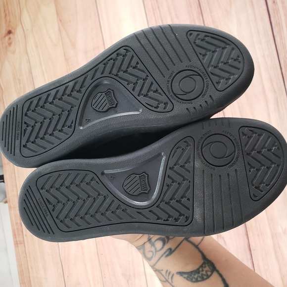 K Swiss Shoes Womens Size 6 Suede Leather‎ Athletic Lace Up Comfort Sneakers - Picture 7 of 9